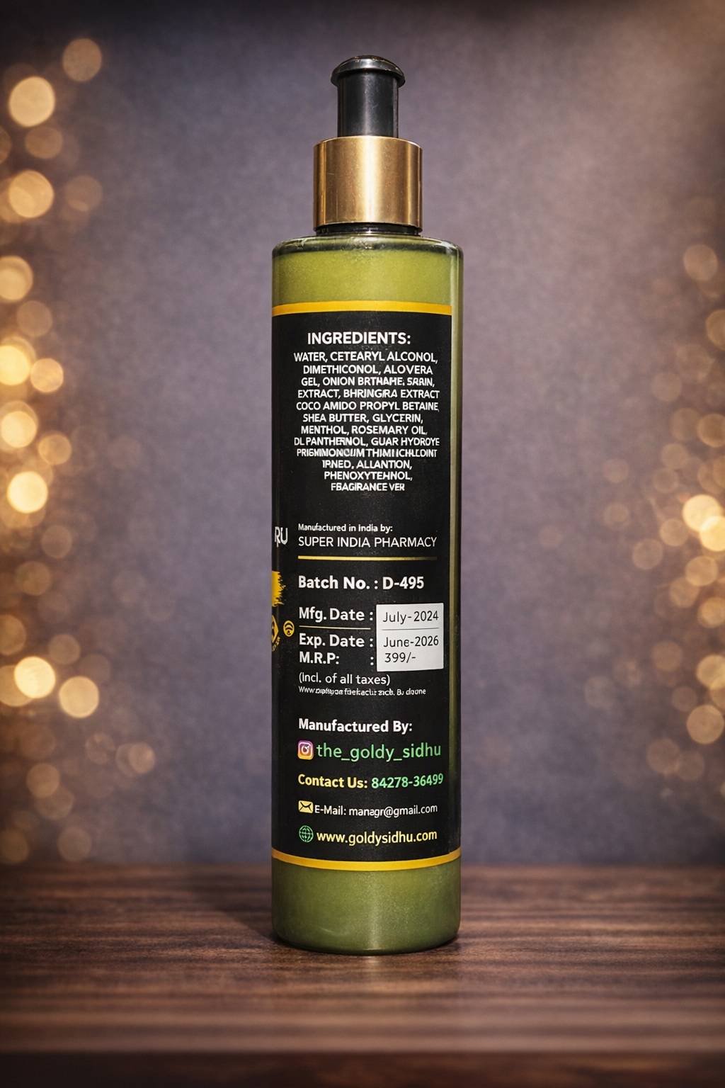 Hair Conditioner for Man & Women - 200 Ml