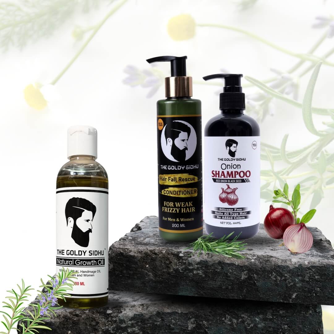 Hair Growth Oil Hair Shampoo Hair Conditioner Combo