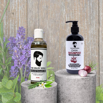 Hair Oil Hair Shampoo Combo