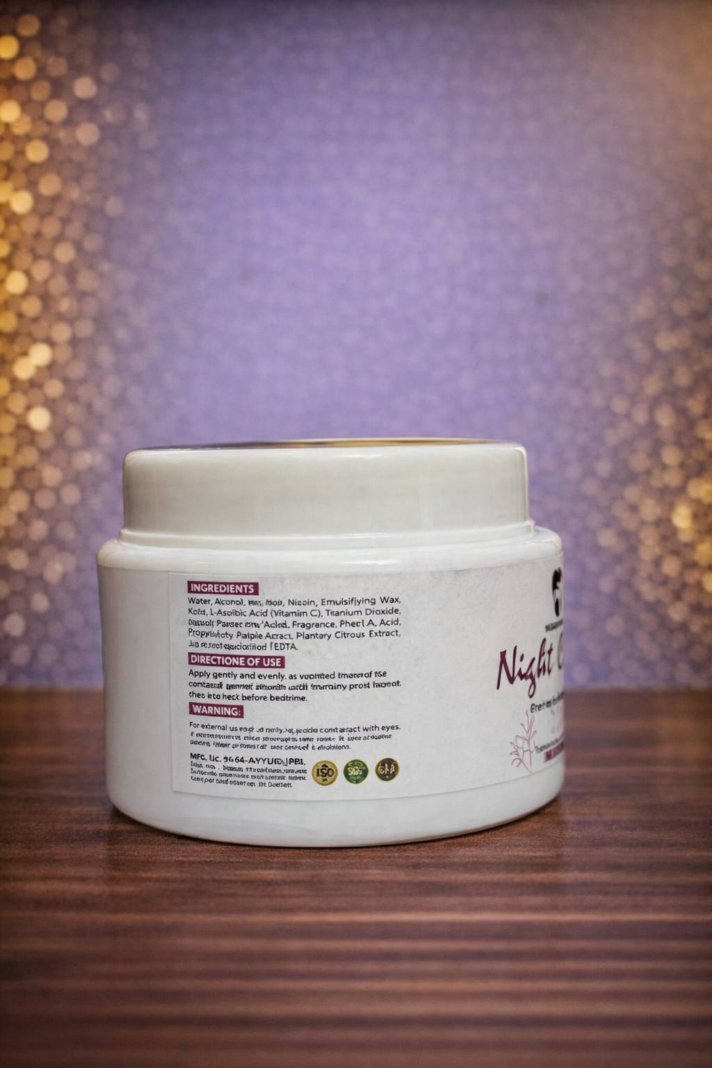 THE GOLDY SIDHU Night Cream With Vitamin C & Kojic Acid – 50gm