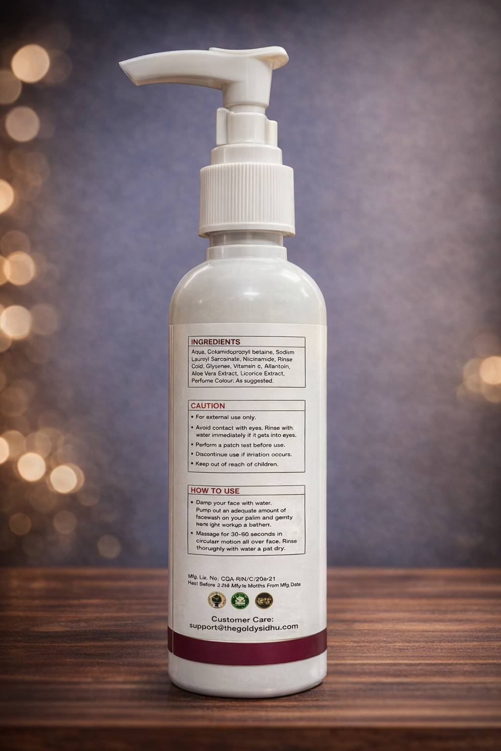 Vitamin C Face Wash 100ml