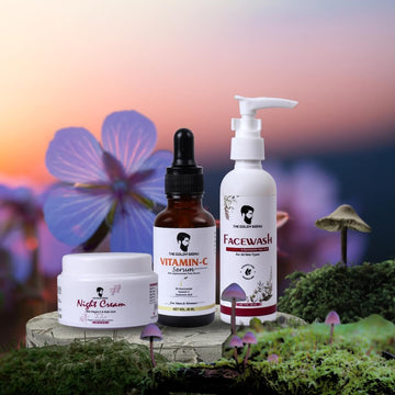 Vitamin-C Face Serum Vitamin-C Night Cream Vitamin-C Facewash Combo